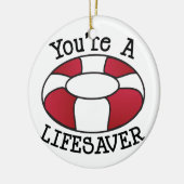 Je bent een redder keramisch ornament (Links)