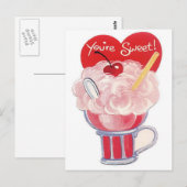 Je bent een Retro Soda-kaart Briefkaart (Voorkant / Achterkant)