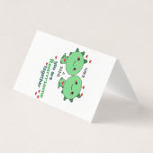 Je bent een roarrsome samen Funny Dinosaur Couple Kaart (Voorkant)