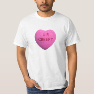 Je bent een roze roze Snoep hart T-shirt