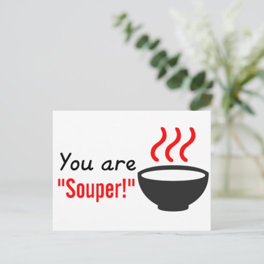 Je bent een saaie / super leraar appreciatie cadea briefkaart (Staand voorkant)