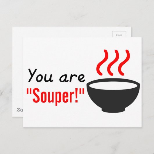 Je bent een saaie / super leraar appreciatie cadea briefkaart (Voorkant / Achterkant)