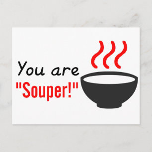 Je bent een saaie / super leraar appreciatie cadea briefkaart