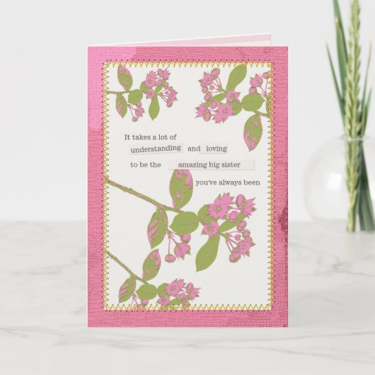 Je bent een schat | Verjaardag Kaart voor zus (Voorkant)