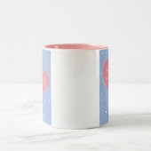 Je bent een schatje. tweekleurige koffiemok (Center)