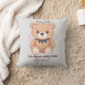 Je bent een Schattigee teddybeer Kussen (Deken)