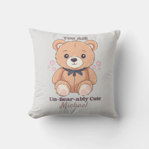 Je bent een Schattigee teddybeer Kussen