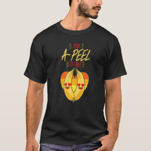 Je bent een schil voor mij Vrouwen Banaan Geel Fr T-shirt