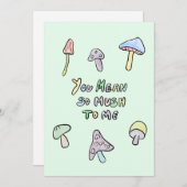 Je bent een schimmel feestdagenkaart (Voorkant / Achterkant)