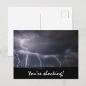 Je bent een schitterend blikseminslag fotolandscha briefkaart (Voorkant / Achterkant)