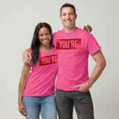 Je bent een selfie Shirt grappig (Unisex)