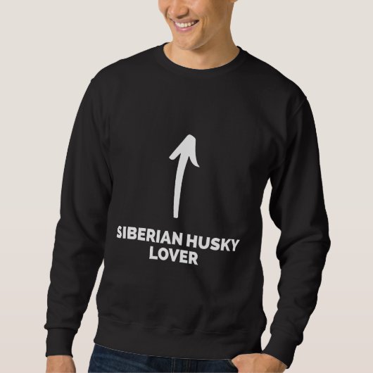 Je bent een Siberische husky Trui (Voorkant)