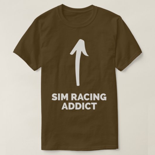 Je bent een Sim Racing Addict T-shirt (Design voorkant)