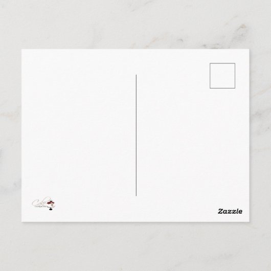 Je bent één slim koekje briefkaart (Achterkant)