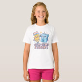 Je bent een Slimme Student – Cute Potlood & Slijpe T-shirt (Voorkant volledig)
