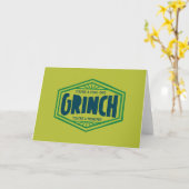 Je bent een smerige Grinch Kaart (Gele Bloem)