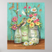 Je bent een soort mensvogel poster (Voorkant)