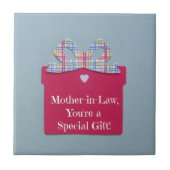 Je bent een speciale cadeau. tegeltje (Voorkant)