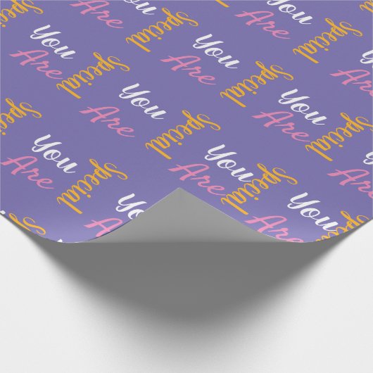 Je bent een speciale eenhoorn cadeaupapier (Hoek)