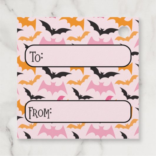 Je bent een spookachtige leraar bedankjes labels (Achterkant)