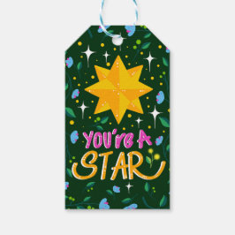 Je bent een ster cadeaulabel