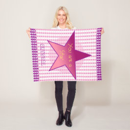 Je bent een ster die een persoonlijke Baby aanpast Fleece Deken