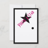 Je bent een ster Oscar Party uitnodiging (Voorkant)