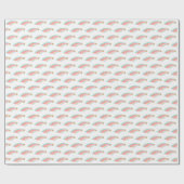 Je bent een ster! regenboog vallende ster cadeaupapier (Vlak)