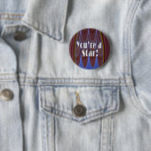 Je bent een ster. ronde button 5,7 cm (In situ)