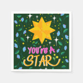 Je bent een ster servet (Voorkant)