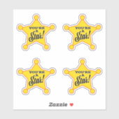 Je bent een ster sticker (Vel)