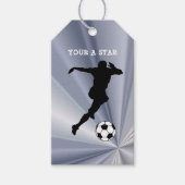 Je bent een ster voetballer dank je cadeaulabel (Voorkant)