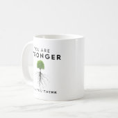 Je bent een sterkere koffie Mok (Voorkant links)