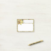 Je bent een sterrenwerknemersherkenning na haar post-it® notes (Op bureau)