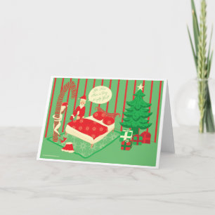 Je bent een stout meisje geweest! feestdagen kaart