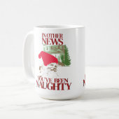  Je bent een stoute kerstkerstkerstkerstkerstkerst Koffiemok (Voorkant links)