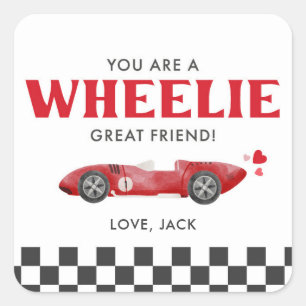 Je bent een Super Coole Vriend Valentijn Vierkante Sticker