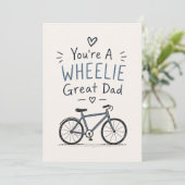 Je bent een supercoole papa Funny Vaderdag kaart (Staand voorkant)