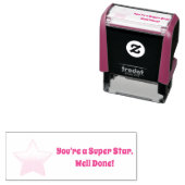 Je bent een superster  zelfinktende stempel (In situ)