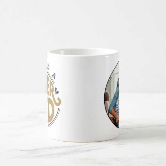 Je bent een supervader | Vetgedrukte typografie Va Koffiemok (Center)