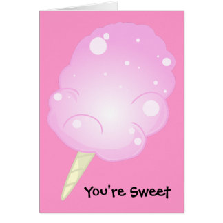 Je bent een Sweet Cotton Snoep Card