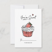 Je bent een Sweet Cupcake Kinder Classroom Valenti Kaart (Voorkant)