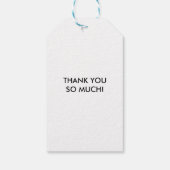 Je bent een Tea-Riffic Teacher, Tea Gift Label, Kr Cadeaulabel (Achterkant)