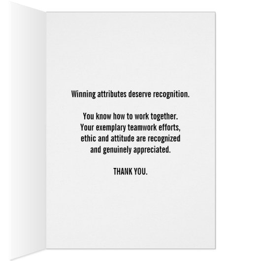 Je bent een TEAM PLAYER, in het bedrijfsleven en i (Binnen (Rechts))