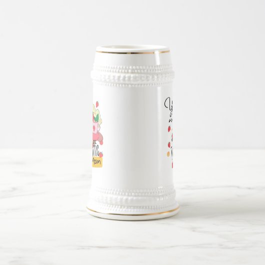 Je bent een transitorische moeder bierpul (Center)