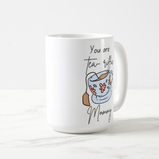Je bent een transitorische moeder koffiemok (Voorkant rechts)