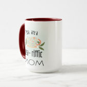 Je bent een transitorische moeder mok (Voorkant links)