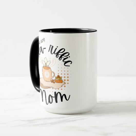 Je bent een transitorische moeder mok (Voorkant links)