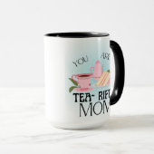 Je bent een transitorische moeder mok (Voorkant rechts)