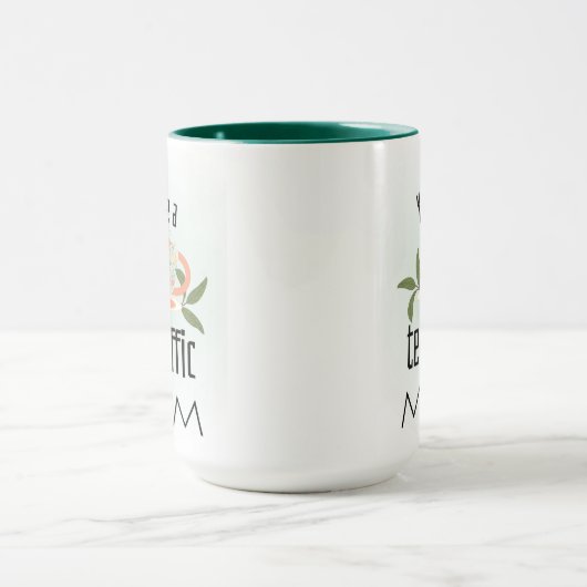 Je bent een transitorische moeder mok (Midden)